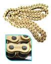 CADENA MOTO DORADA PASO 428H 136LD