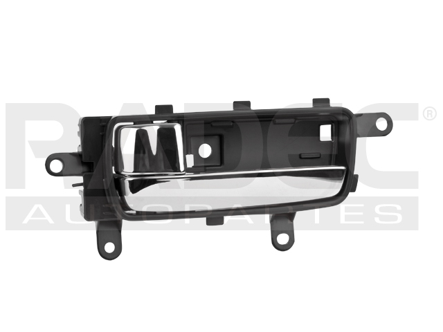 MANIJA INTERIOR NS ALTIMA 05-06  NEGRA/CROMO PLASTICO HUSHAN Izquierdo Delantera/Trasera  