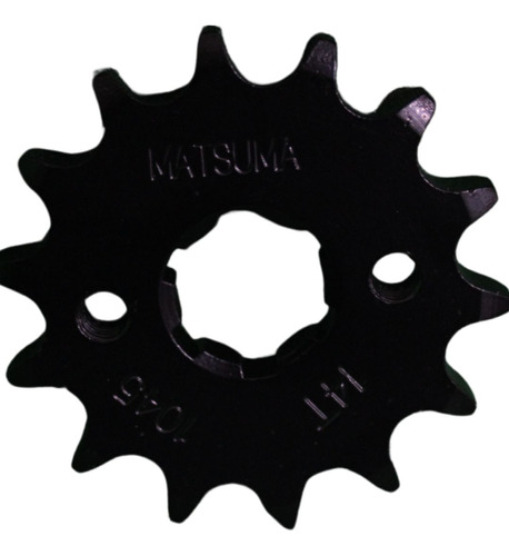 ENGRANE TRACCION DEL ACERO #1045 14T CARGO 125