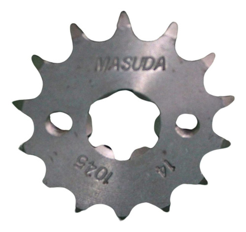 ENGRANE TRACCION DELANTERO ACERO #1045 14T XTZ125