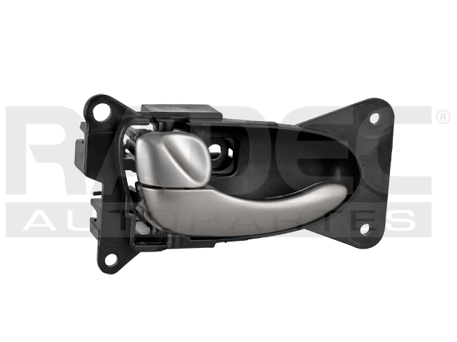 MANIJA INTERIOR NS ALTIMA 02-04  NEGRO/PLATA PLASTICO HUSHAN Izquierdo Delantera/Trasera  