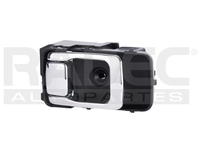 MANIJA INTERIOR NS ALTIMA 98-01/FRONTIER 98-04/XTERRA 02-04  NEGRA/CROMO PLASTICO HUSHAN Derecho Delantera/Trasera  