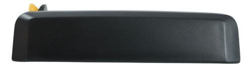 MANIJA EXTERIOR NS D21 86-08/HARDBODY 86-97/PATHFINDER 87-95/TSURU I GUAYIN 84-87  CORRUGADA NEGRA PLASTICO HUSHAN Derecho Delantera  