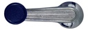 MANIJA DE ELEVAR NS 720 81-93/ICHI VAN 88-93  PERILLA AZUL ZINC CROMO REMACHE DE METAL HUSHAN    
