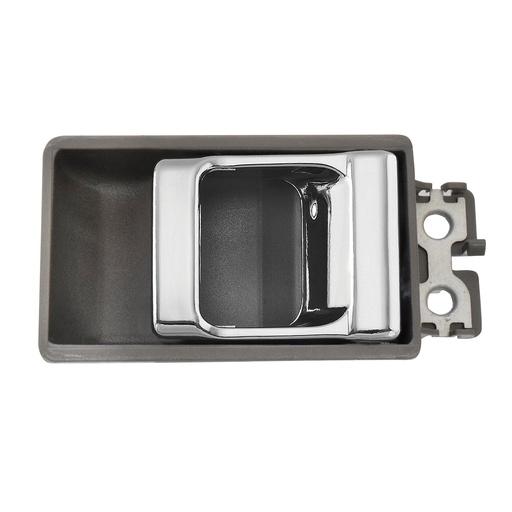 MANIJA INTERIOR NS D21 86-08  GRIS/CROMO PLASTICO HUSHAN Derecho/Izquierdo Delantera/Trasera  