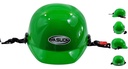CASCO 1/2 CACHUCHA ABS CALIDAD ISO VERDE BRILLANTE