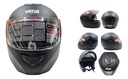 CASCO ABATIBLE DOBLE MICA NEGRO MATE (M) DOT