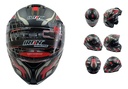 CASCO ABATIBLE EMBER ROJO M