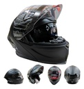 CASCO ABATIBLE LUCHADOR AIRON RACING DOT NEGRO MATE G