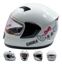 CASCO CERRADO GRAFICO INFANTIL BLANCO