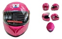 CASCO CERRADO ROSA INFANTIL