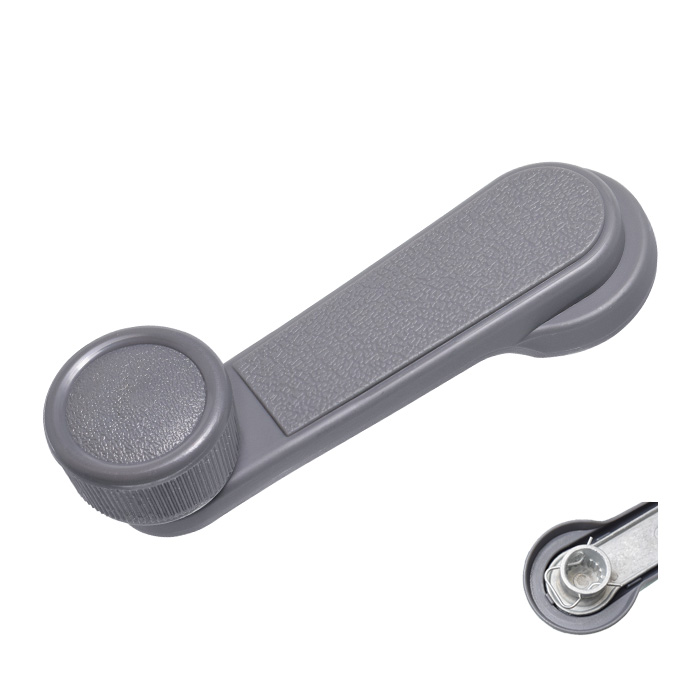 MANIJA DE ELEVAR NS D21 86-08/D22 08-15/TSURU III 92-17/SENTRA 96-06/FRONTIER 98-15/NP300 07-15/XTERRA 00-04  ZINC GRIS CLARO HUSHAN    