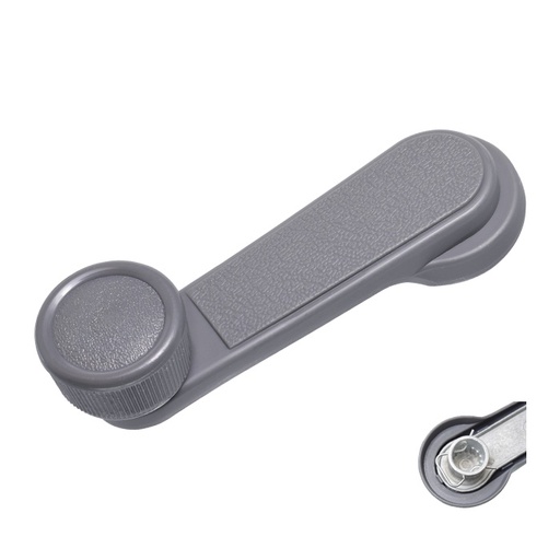 MANIJA DE ELEVAR NS D21 86-08/D22 08-15/TSURU III 92-17/SENTRA 96-06/FRONTIER 98-15/NP300 07-15/XTERRA 00-04  ZINC GRIS CLARO HUSHAN    