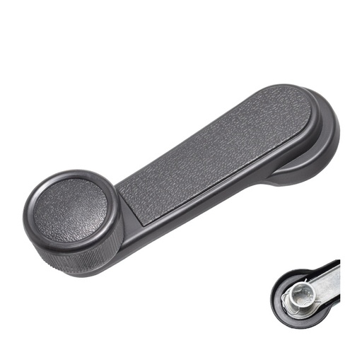 MANIJA DE ELEVAR NS D21 86-08/D22 08-15/TSURU III 92-07/SENTRA 96-06/FRONTIER 98-15/NP300 07-15  ZINC NEGRA HUSHAN    