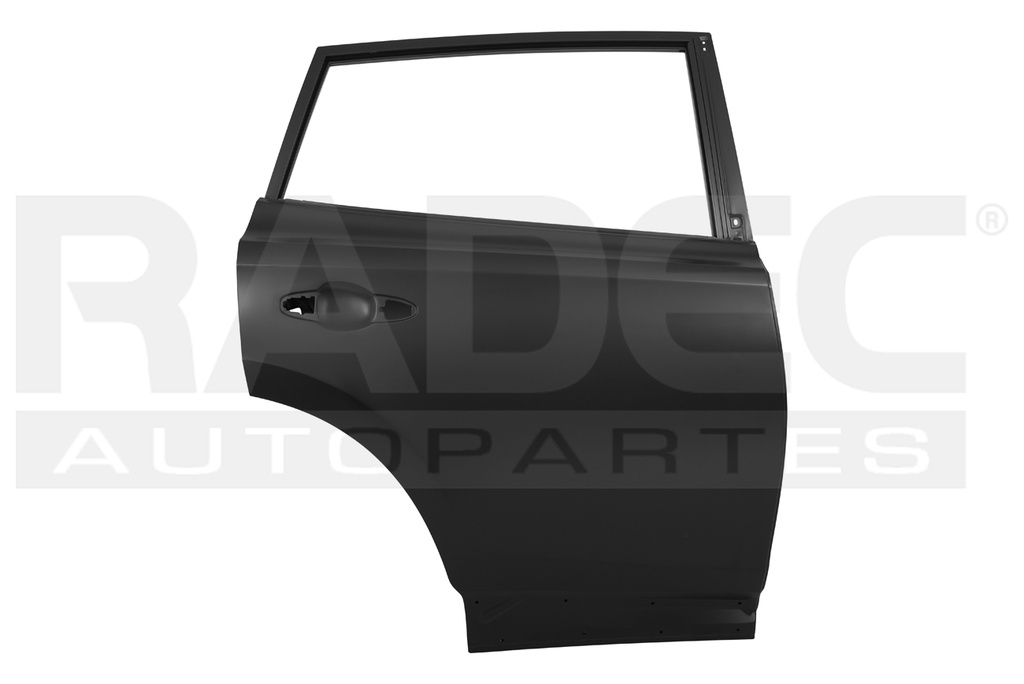 PUERTA TRASERA TY RAV 4 13-18 C/HOYO P/MOLDURA LE/XLE/LIMITED/LIMITED PLATINUM L4 4 CILINDROS 2.5L 5 PUERTAS DER