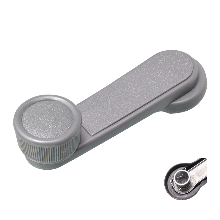 MANIJA DE ELEVAR NS D21 86-08/D22 08-15/TSURU III 92-17/SENTRA 96-06/FRONTIER 98-15/NP300 07-15  ZINC GRIS PARDO HUSHAN    