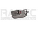 MANIJA INTERIOR TY COROLLA 03-08/HIACE 06-19/HILUX VIGO/TACOMA 05-15  NEGRO PLASTICO HUSHAN Derecho Delantera/Trasera