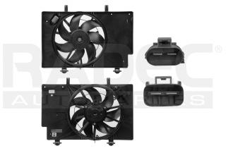 MOTOVENTILADOR FD FIESTA 11-17 L4 1.6 LTS P/RAD C/RESISTENCIA SENCILLO COMPLETO 2 PINES KS