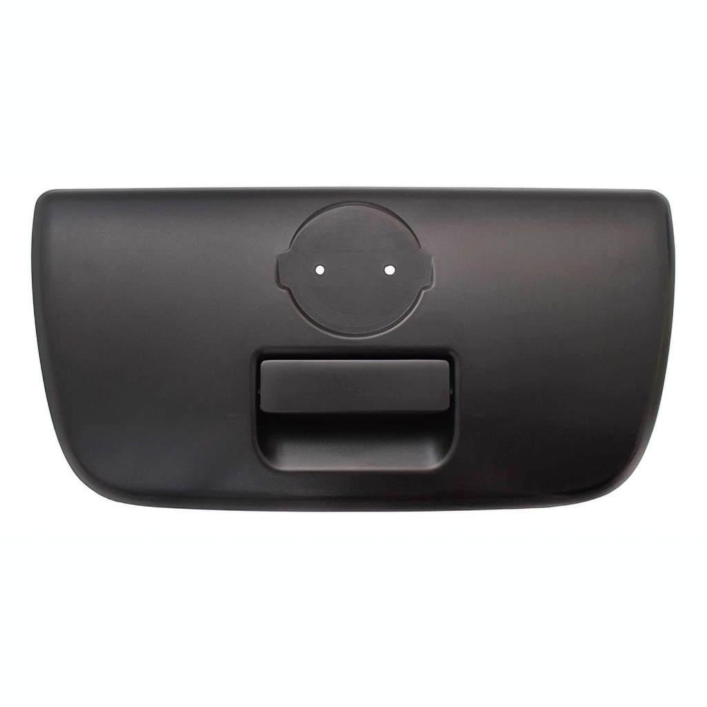 MANIJA DE TAPA NS FRONTIER 01-04  MANIJA MAS BISEL SIN HOYO PARA LLAVE CORRUGADA NEGRO PLASTICO HUSHAN    