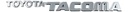 EMBLEMA LETRAS TOYOTA TACOMA 1995-2005 CROMO