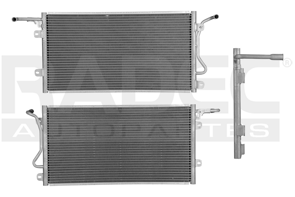 CONDENSADOR FD FIESTA/ECOSPORT 03-10 L4 1.6 LTS S/SECADOR 23 5/8X12 1/8X16MM ALUM SOLD POLAR