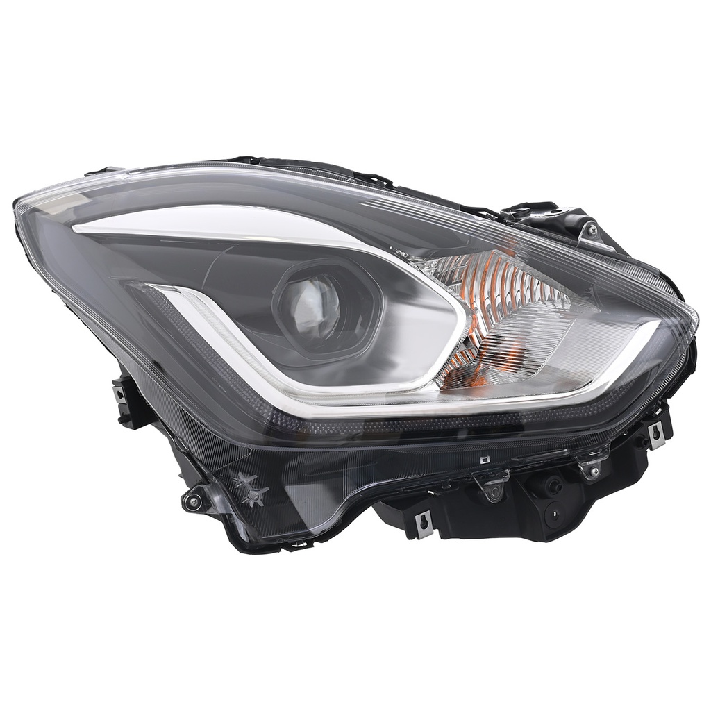 FARO SZ SWIFT 18-25 FILO CROMADO C/LUPA C/LEDS C/DRL CN DER