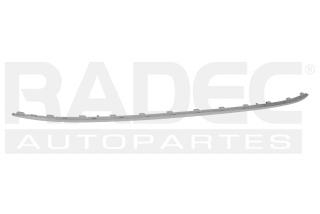 MOLDURA FASCIA TRASERA VW JETTA 19-21 CENTRAL CROMADA COMFORTLINE/TRENDLINE/WOLFSBURG EDITION L4 4 CILINDROS 1.4L 4 PUERTAS