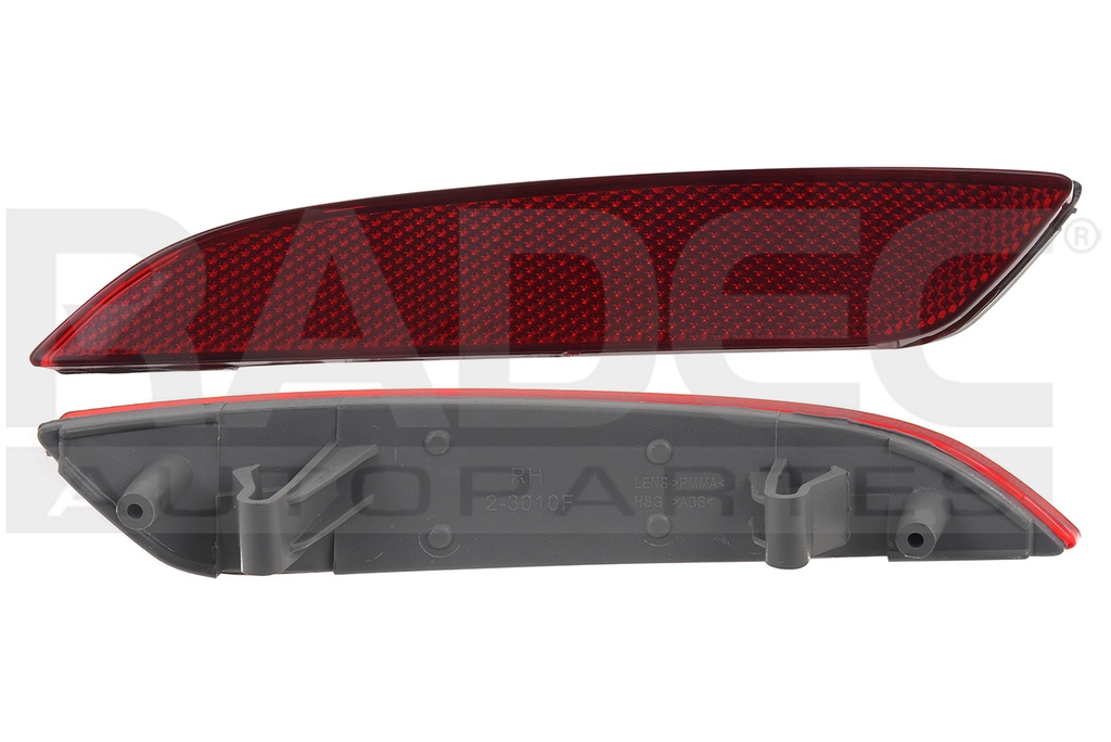 CUARTO REFLEJANTE TRASERO CV BEAT 18-21 4 PUERTAS DER