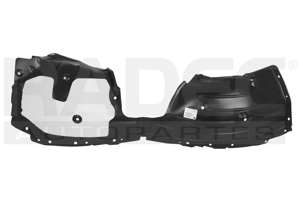 TOLVA SALPICADERA MZ CX-30 20-25 (SECCION TRASERA) PLASTICO I GRAND TOURING/GRAND TOURING/I SPORT/S GRAND TOURING L4 4 CILINDROS 2.5L 5 PUERTAS DER