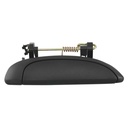 MANIJA EXTERIOR NS PLATINA 02-10/APRIO 08-10  RN CLIO 02-10/MEGANE I 01-03/SCENIC I 01-04  CORRUGADA NEGRA PLASTICO HUSHAN Derecho Delantera/Trasera  