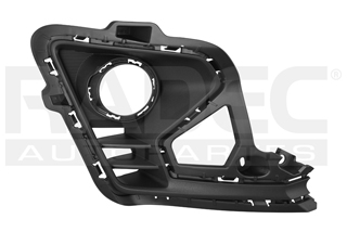REJILLA FASCIA DELANTERA KI RIO 21-23 S/MOLDURA S/EX/L/LX L4 4 CILINDROS 1.6L 4 PUERTAS DER
