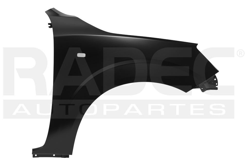SALPICADERA NS D23/NP300 21-24 C/HOYO P/CUARTO ALL MODELS DER