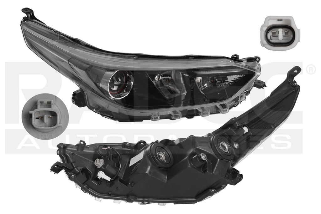 FARO TY YARIS 18-20 C/LUPA TYC DER