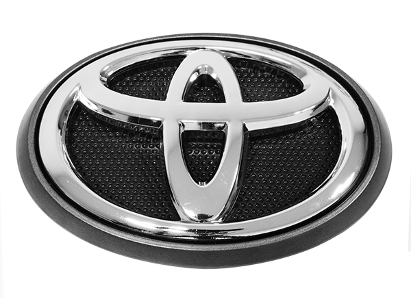 EMBLEMA ESCUDO DELANTERO TY HILUX 10-15 CROMO