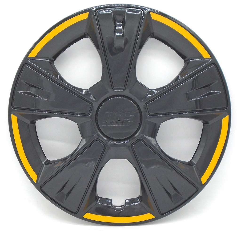 TAPON POLVERA RIN 14 ABS SPORT TUNING NEGRO-BLANCO LES0053