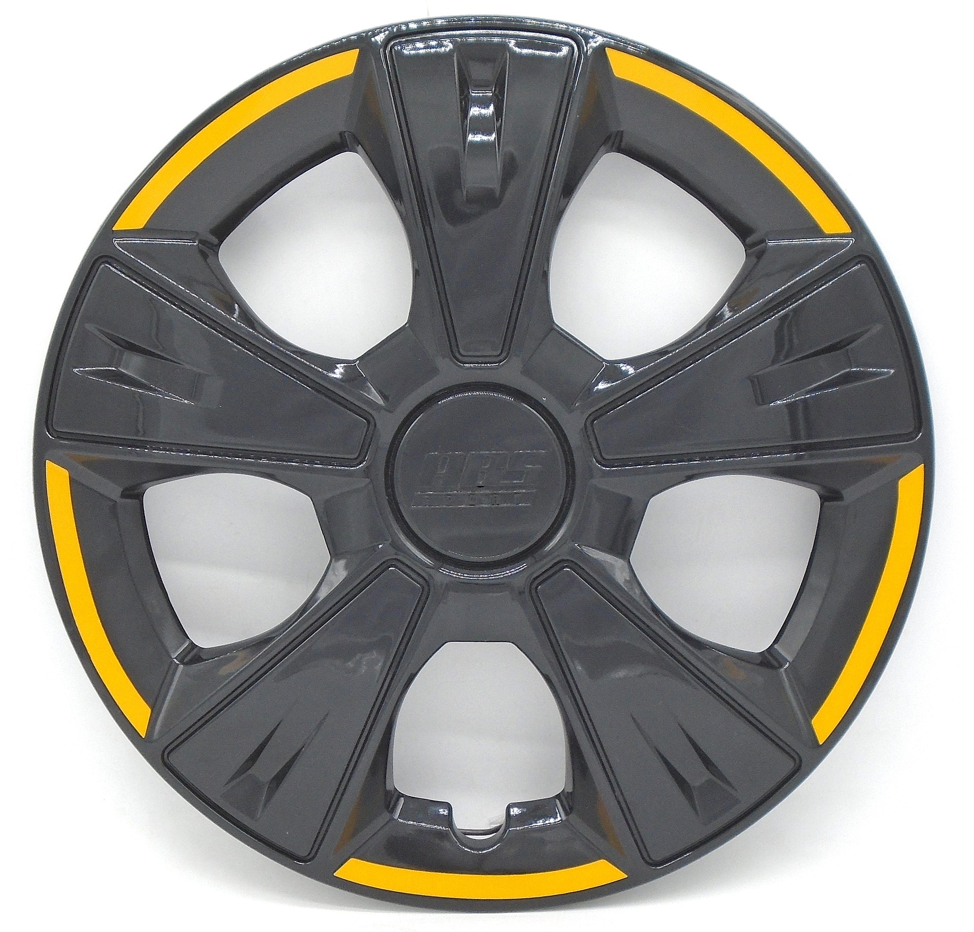 [POLR14-LES0053] TAPON POLVERA RIN 14 ABS SPORT TUNING NEGRO-BLANCO LES0053