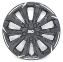TAPON POLVERA RIN 16 ABS SPORT TUNING NEGRO-BLANCO LES0018