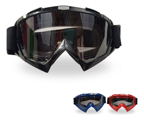 [LM099A] GAFAS/GOGGLES NEGRO PARA MOTOCICLISTA