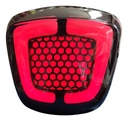 STOP PARA MOTO  PLASMA ROJO CON DIRECCIONALES UNIVERSAL