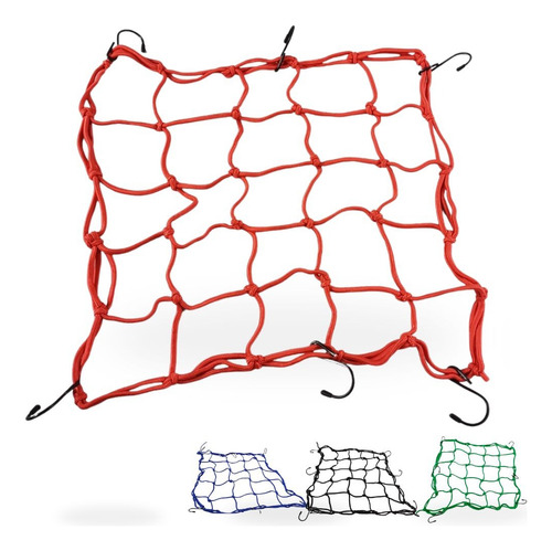 MALLA ROJA MULTIUSOS PARA MOTOCICLETA