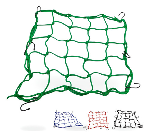 [LM219A] MALLA VERDE MULTIUSOS PARA MOTOCICLETA