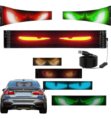 PANTALLA LED FLEX CONTROL APP Y BT 9X37.5CM