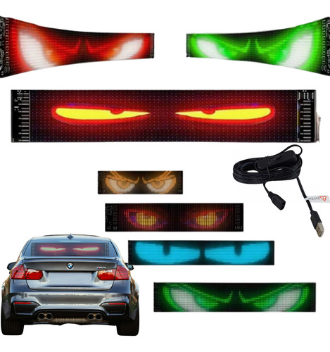 PANTALLA LED FLEX CONTROL APP Y BT 19X90CM