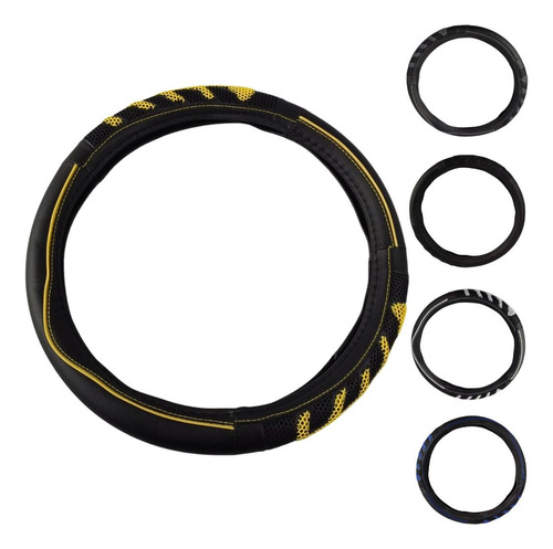 CUBRE VOLANTE  VINIL AMARILLO PARA VOLANTE T/MASAJE C/SILI