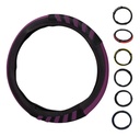 FUNDA VINIL PARA VOLANTE T/MASAJE C/SILI UNIVERSAL MORADO