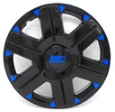 TAPON POLVERA RIN 13 ABS SPORT TUNING NEGRO-AZUL LES0030