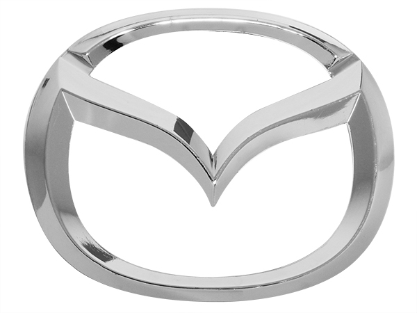 ESCUDO MAZDA 10.4cm CROMO