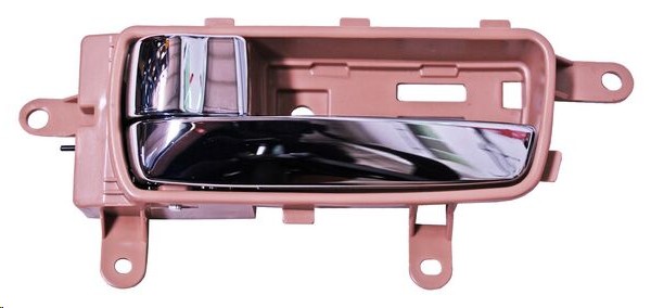MANIJA INTERIOR NS SENTRA 07-12  BEIGE/CROMADA PLASTICO HUSHAN Izquierdo Delantera/Trasera  