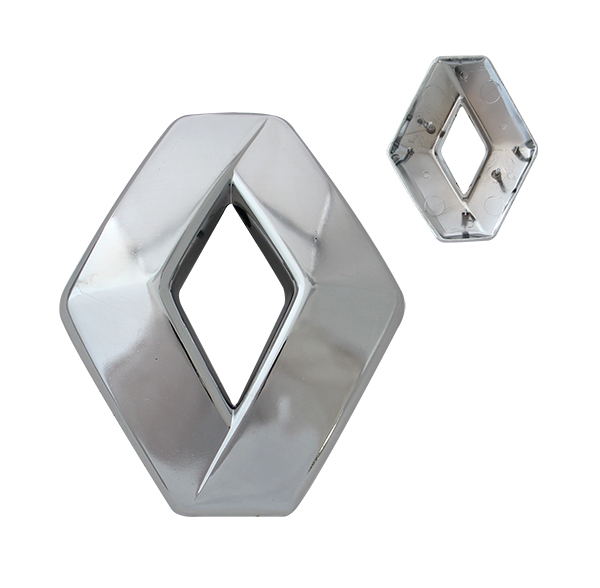 LOGO DUSTER 18.5x15.5 cm. CROMO