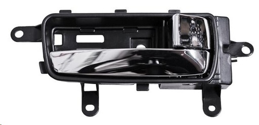 MANIJA INTERIOR NS SENTRA 07-12  NEGRA/CROMO PLASTICO HUSHAN Derecho Delantera/Trasera  
